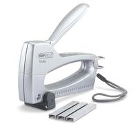 Rapesco Agrafeuse manuelle 0958 T8-Alu – 300 agrafes 13/6 mm – Argent