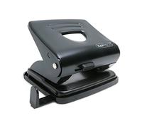 Rapesco 1030 Perforatrice à 2 Trous en Métal 825, Capacité de 25 Feuilles, Noir