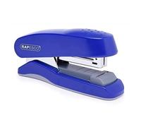 Rapesco 1143 Agrafeuse Flat-Clinch à Demi-Bande, Capacité de 25 Feuilles, Bleu
