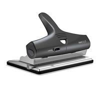 Rapesco 1205 ALU Réglable À Grande Capacité 2, 3 et 4- Perforatrice, Capacité de 32 Feuilles, Noir