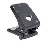 Rapesco 1233 X5-50ps Perforatrice 2 Trous à Moins d'Effort, Capacité de 50 Feuilles, Noir