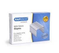 Rapesco Agrafes 1237 galvanisées résistantes Type 923/10 mm Lot de 1000