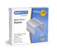 Rapesco – Agrafes 1239 – Galvanisées résistantes Type 923/15 mm – Lot de 1000