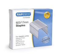 Rapesco Agrafes 1240 Type 923 17 mm Galvanisées Résistantes – Lot de 1000
