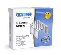 Rapesco Agrafes 1242 galvanisées résistantes Type 923/23 mm Lot de 1000