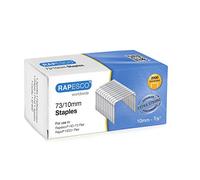 Rapesco 1260 Agrafes Galvanisées Résistantes de Type 73/10 mm, Lot de 2000