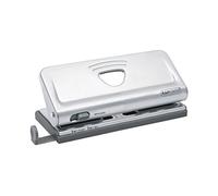 Rapesco 1344 Perforateur d’Agenda Réglable à 6 Trous, Capacité de 10 Feuilles, Argent