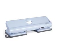 Rapesco 1348 720 Perforatrice à 4-Trous en Métal, Capacité de 22 Feuilles, Bleu Poudre