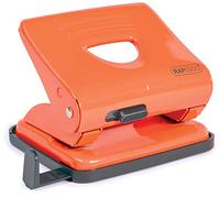 Rapesco 1362 825 Perforatrice à 2 Trous en Métal, Capacité de 25 Feuilles, Orange