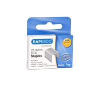 Rapesco 1367 Agrafes Galvanisées de Type 21/4 mm, Lot de 2000