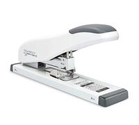 Rapesco 1386 ECO Agrafeuse HD-100 à Grande Capacité, Capacité de 100 Feuilles, Blanc Doux