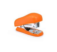 Rapesco 1410 Bug Mini Agrafeuse et 1000 Agrafes de Type 26/6 mm, Orange | Capacité 12 Feuilles