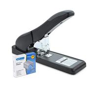 Rapesco Agrafeuse 1550 ECO HD-140 - Grande capacité 140 feuilles - 1000 agrafes 923/12 mm - Noir