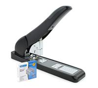Rapesco Agrafeuse 1551 ECO HD-210 - Très grande capacité, usage lourd, 1000 agrafes 15 mm, Noir