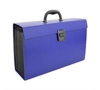 Trieur valisette - RAPESCO - A4 - 19 compartiments - Bleu - Structure rigide