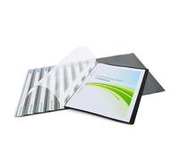 Rapesco 1592 ECO Chemise de Présentation, A4, Noir, Lot de 10