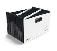 Rapesco Trieur à soufflets SupaFile Plus 1622 – extensible 26 compartiments A4+ blanc