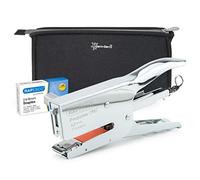 Rapesco Pince agrafeuse 1626 Porpoise ONE – Bypass, Chrome, 2–45 feuilles, 1000 agrafes 24/8