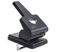 Rapesco Perforatrice 2 trous 1631 Germ-Savvy Antibactérien HD865-P Grande capacité Noir