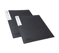 Rapesco Porte-vues 1643 40 vues (20 pochettes) A4 avec protection antibactérienne Noir Lot de 2
