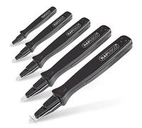 Rapesco 1737 Business Pack: Ôtes-Agrafes de Bureau Modèle 101, Noir, Lot de 5