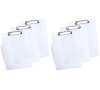 Rapesco 1824 Business Pack: 3 Porte-Blocs, A4, Blanc Transparents Givrés (Lot de 2)