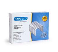 Rapesco Agrafes galvanisées 923 – 10 mm haute performance, boîte de 1000