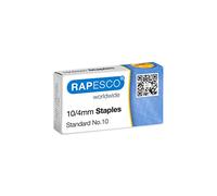 Rapesco AP510VZ3 Agrafes à Pointe en Acier Galvanisées 10/4mm, Lot de 1000