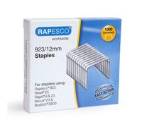 Rapesco Boite De 1000 Agrafes Galvanisées 923/12mm Type 23