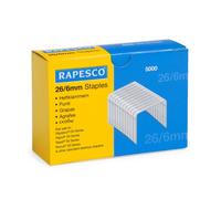 Rapesco Boite De 5000 Agrafes Galvanisées 26/6mm