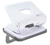 Rapesco Perforateur 825 Métal – Capacité 25 feuilles, 2 trous – Blanc