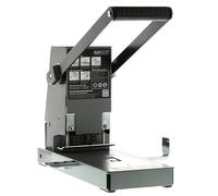Rapesco PF2160A1 2160 Perforatrice à 2 Trous de Haute Capacité, Capacité de 300 Feuilles, Noir et Gris