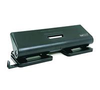 Rapesco PF75P0B1 75-P Perforatrice à 4 Trous, Capacité de 16 Feuilles, Noir