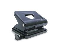Rapesco PF820MB1 Perforatrice à 2 Trous en Métal 820, Capacité de 22 Feuilles, Noir