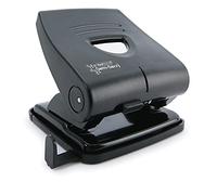 Rapesco PF827PB2 Germ-Savvy Antibactérien, Perforatrice 2-Trous, Capacité de 30 Feuilles, Noir