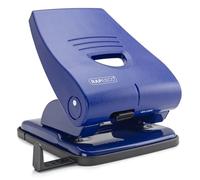 Rapesco PF835PL2 Perforateur 2 Trous 835-P, Capacité 40 Feuilles, Bleu