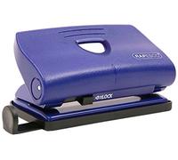 Rapesco PF87S0L1 810-P 2-Hole Punch, 12 Sheet Capacity, Blue