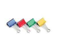 Rapesco Pinces à double clip 32 mm Pack de 10 assorties