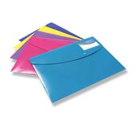 Rapesco Pqt De 5 Pochettes Porte-Documents Id Couleurs Vives Opaques A4+