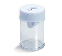 Rapesco R34DCDB2 Taille-crayon, Blanc/Transparent