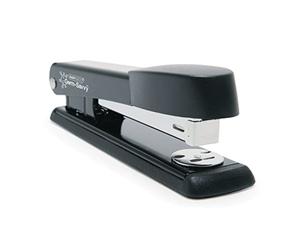 Rapesco R54500B2 Agrafeuse Marlin à Bande Complete en Métal, Noir | Protection Antibactérienne Germ-Savvy