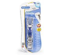 Rapesco RC6008SS Supaclip 60 Distributeur Transparent avec 8 Pinces en Acier Inoxydable