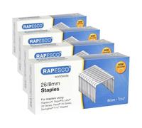 Rapesco S11880Z3 Agrafes Galvanisées 26/8mm (No.56), Lot de 5000