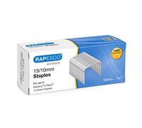 Rapesco S13100Z3 Agrafes Galvanisé 13/10 mm, Lot de 5000