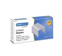 Rapesco Agrafes S24602Z3 Type 24/6 mm (No.16) galvanisées - Lot de 5000