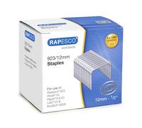 Rapesco Agrafes S92312Z3 galvanisées résistantes 923/12 mm Type 23 Lot de 4000
