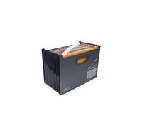 rapesco trieur supafile, a4, 13 compartiments, noir noir
