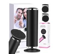 Rapeuse Pieds électrique avec 60 Disques Abrasifs et Vitesse Variable Anti-callosité Lime Pieds Electrique Râpe à Pied Pédicure Honeyglow Élimine Callosités Et Peau Morte À La Maison, Noir mat
