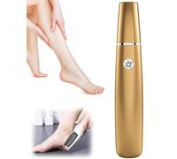 Rapeuse Pieds électrique,Rapeuse Pieds Electrique Puissante, Ponceuse Pieds Electrique,Râpe électrique Pied,Rape Pied,Soin Pieds Peau Neuve,Soin des Pieds pour Femmes Hommes Pédicures (Or)