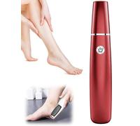 Rapeuse Pieds électrique,Rapeuse Pieds Electrique Puissante, Ponceuse Pieds Electrique,Râpe électrique Pied,Rape Pied,Soin Pieds Peau Neuve,Soin des Pieds pour Femmes Hommes Pédicures (Rouge)